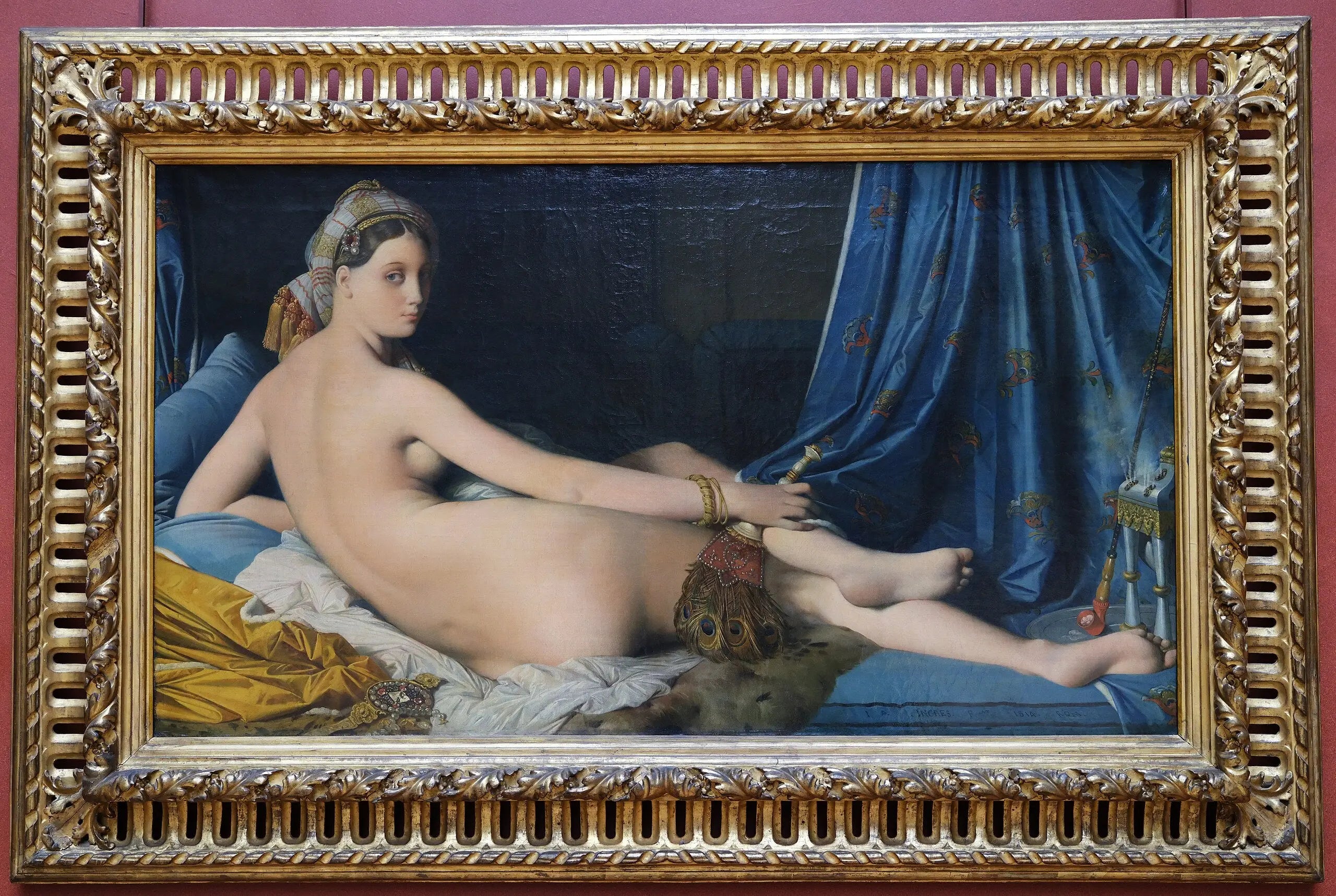 La Grande Odalisque - Jean-Auguste-Dominique Ingres - Alpha Reproduction