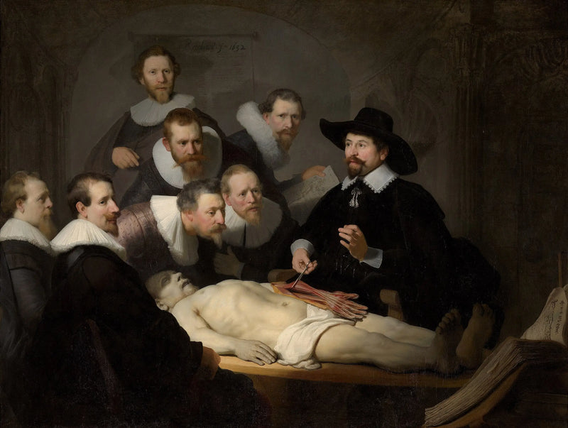 Anatomileksjonen til doktor Tulp - Rembrandt