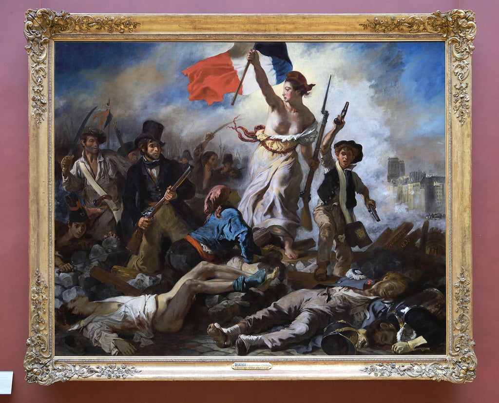 Friheten som leder folket - Eugène Delacroix