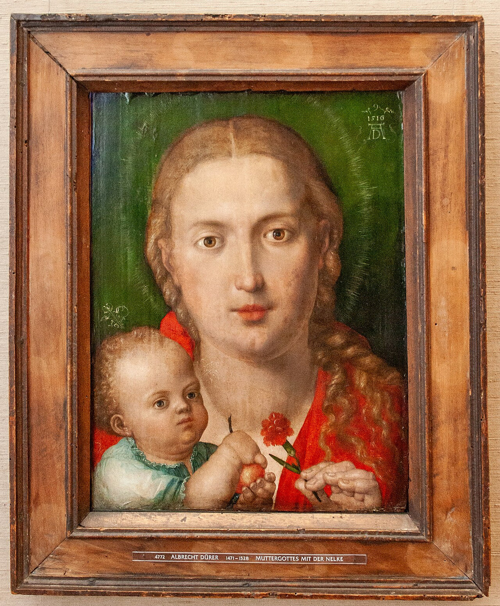 Madonna med nelliken - Albrecht Dürer