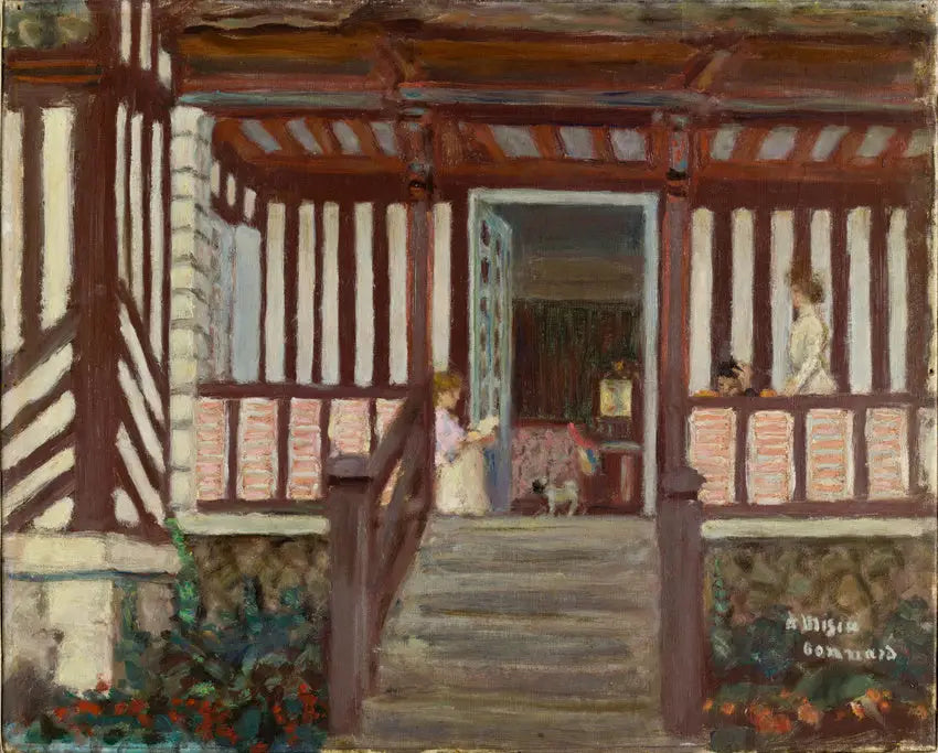 Reproduction du tableau « La Maison de Misia - Pierre Bonnard » par Alpha Reproduction en peinture à l’huile