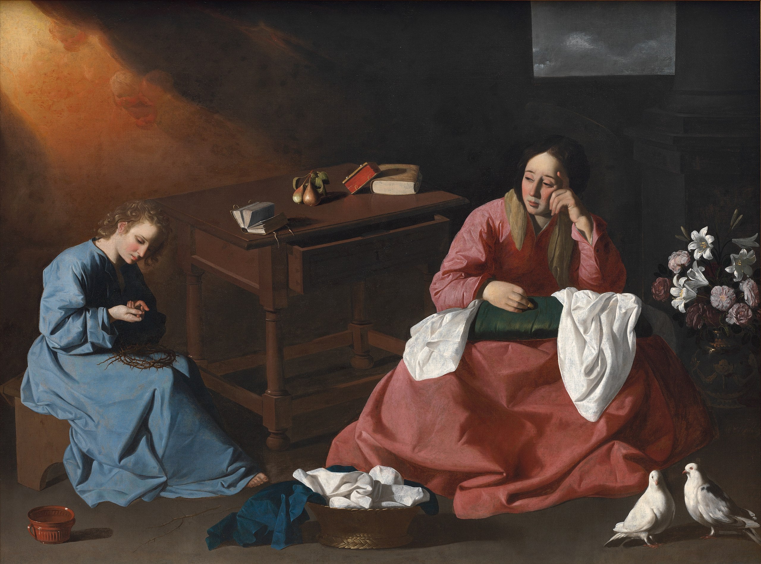 La Maison de Nazareth - Francisco de Zurbarán