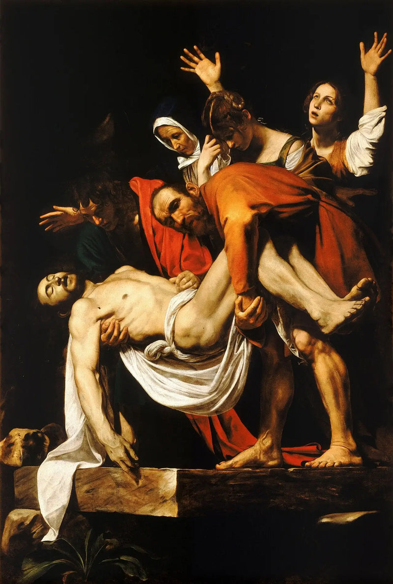 Gravleggingen - Caravaggio