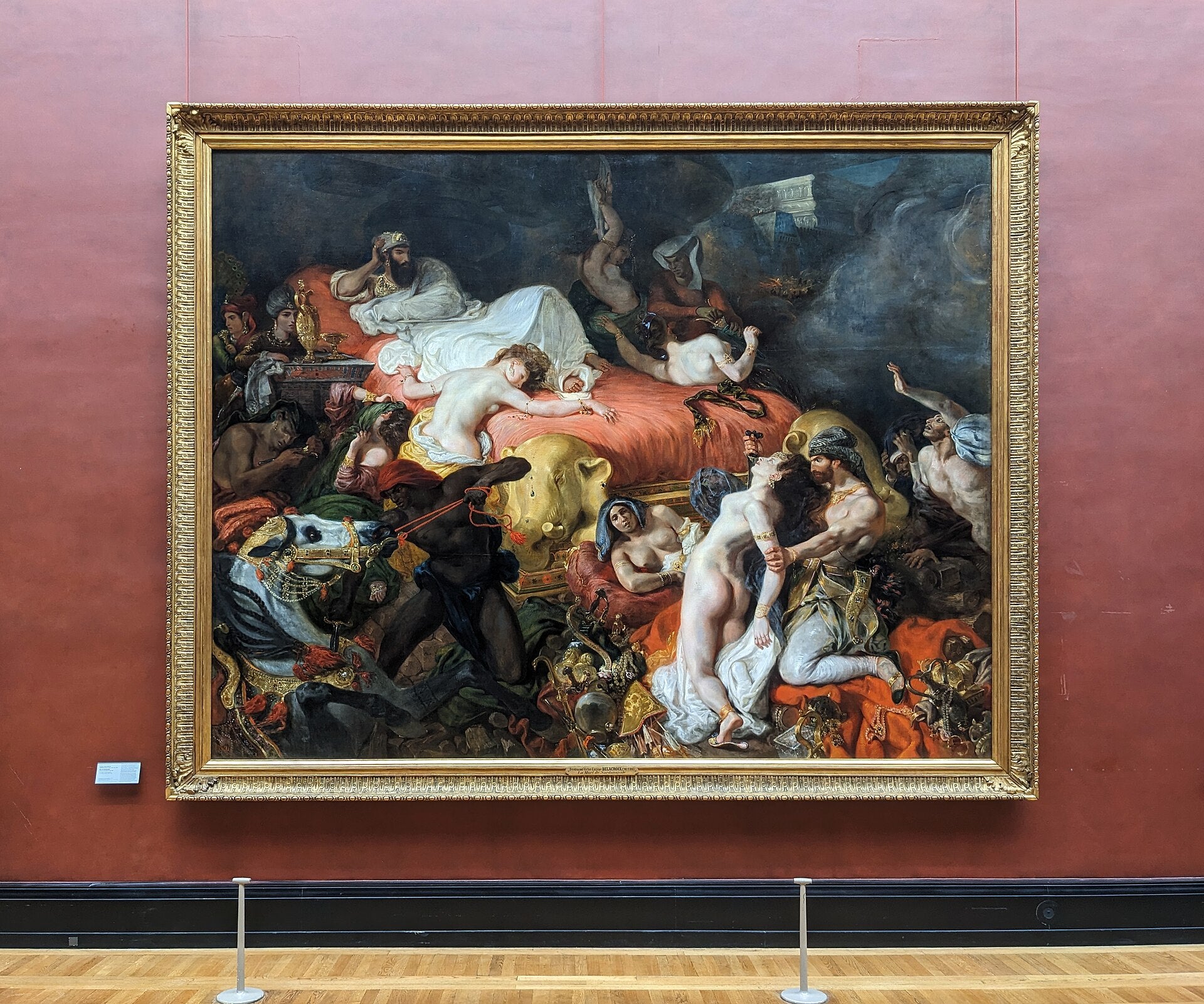 Sardanapales død - Eugène Delacroix