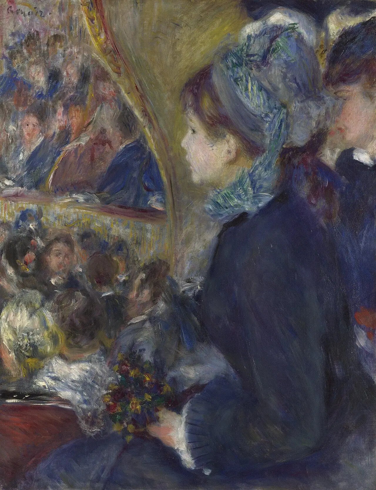 Reproduction du tableau « La Première Sortie - Pierre-Auguste Renoir » par Alpha Reproduction en peinture à l’huile