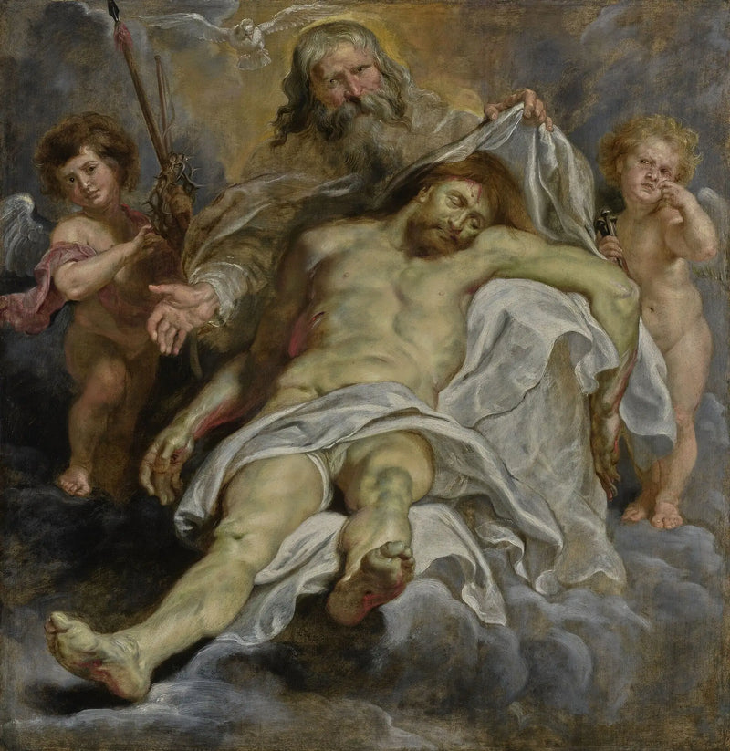 Den hellige treenighet - Peter Paul Rubens