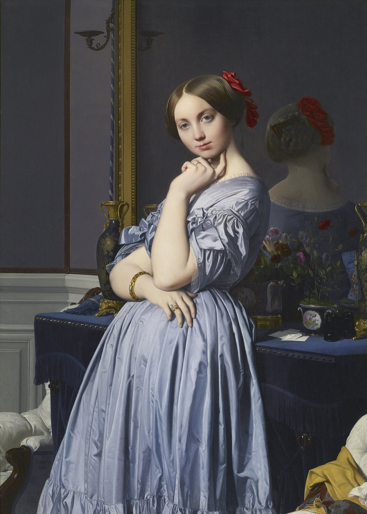 Vicomtesse d'Haussonville - Jean-Auguste-Dominique Ingres