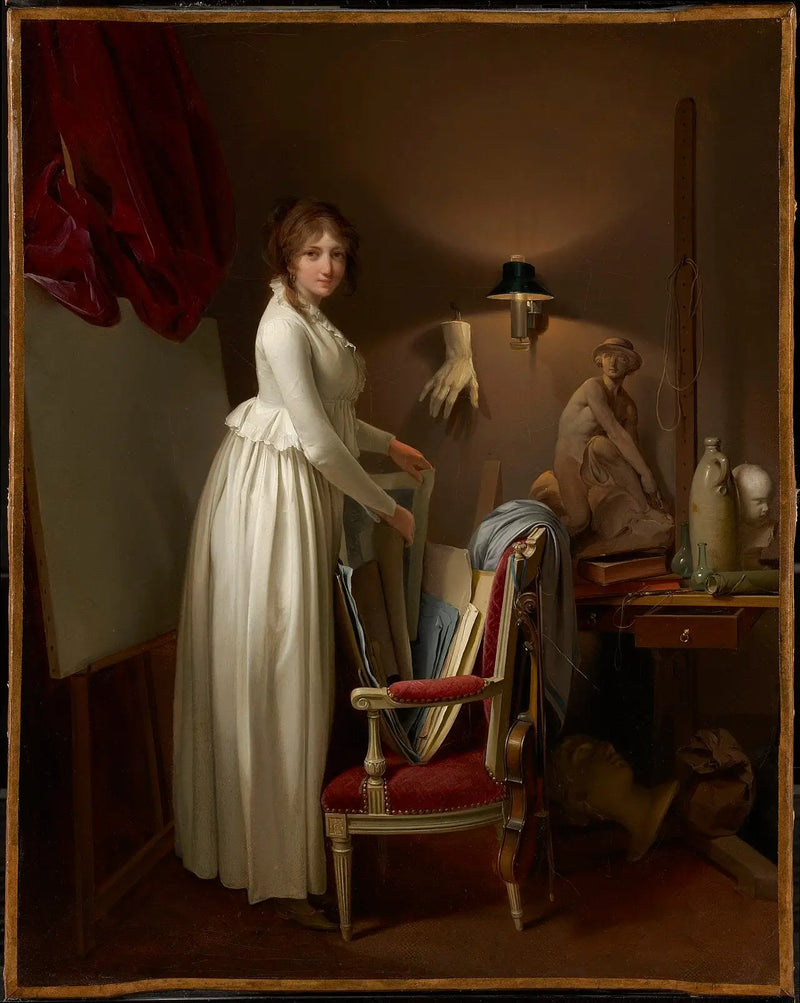 Kunstnerens kone i sitt atelier - Louis-Léopold Boilly

Source:
La femme de l'artiste dans son atelier - Louis-Léopold Boilly