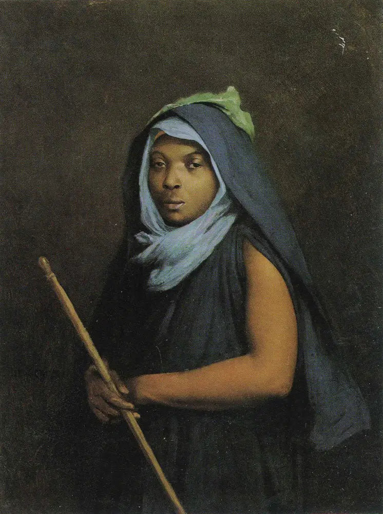 Den svarte tjenestepiken - Jean-Léon Gérôme