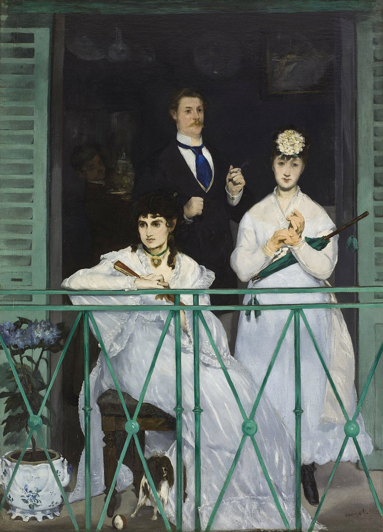 Reproduction du tableau « Le Balcon - Édouard Manet » par Alpha Reproduction en peinture à l’huile