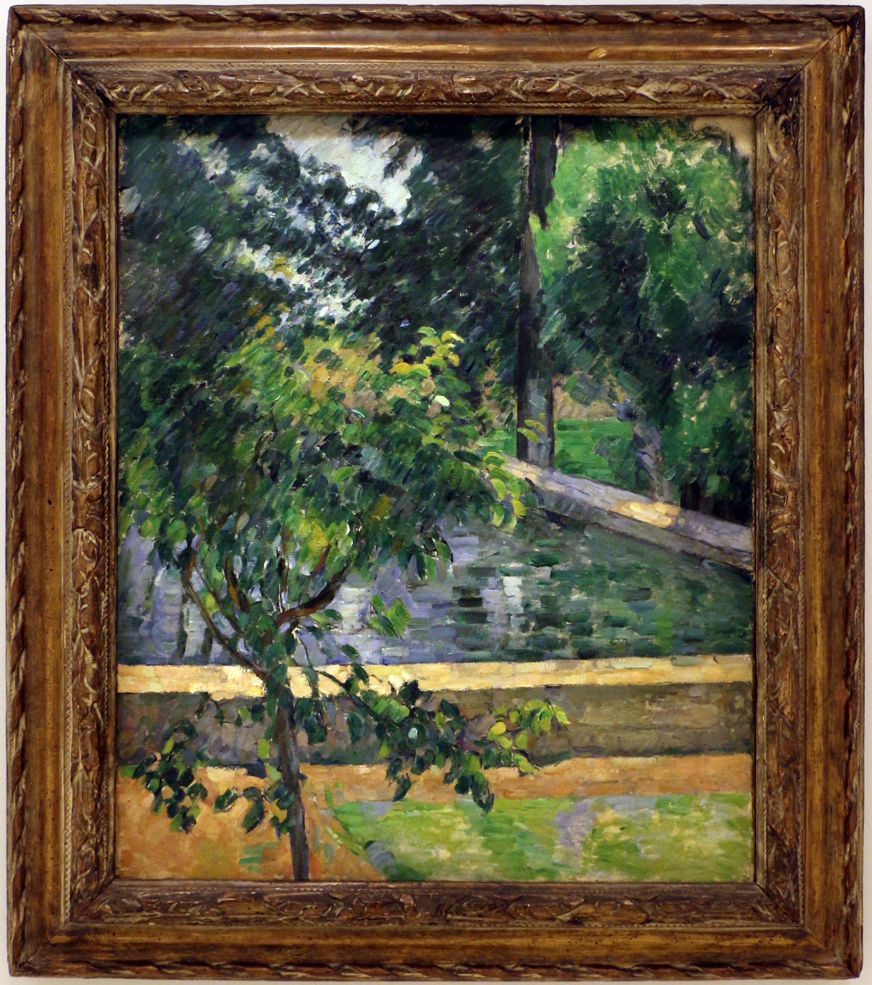 Jas de Bouffan-bassenget - Paul Cézanne