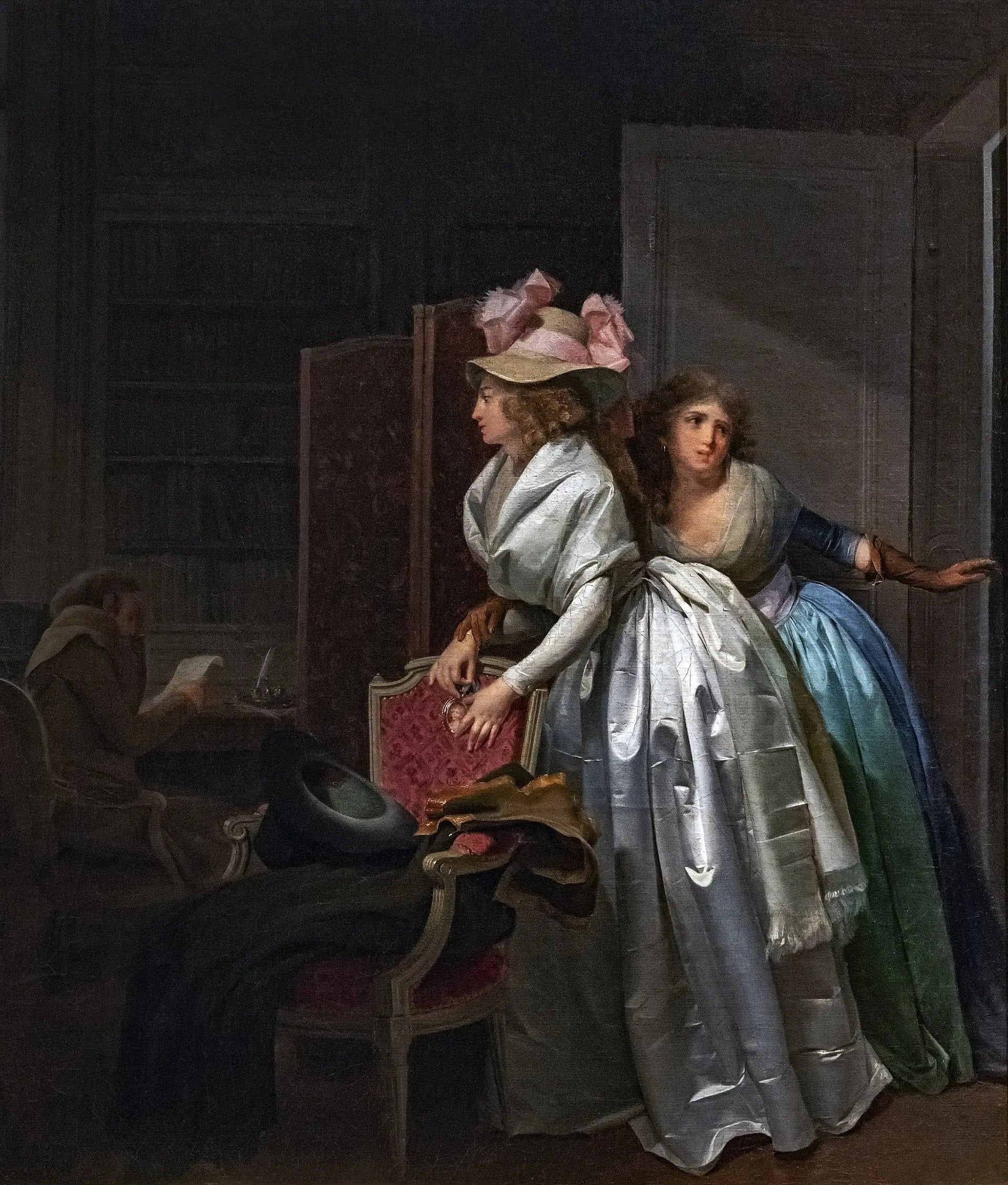 Le Cadeau délicat - Louis-Léopold Boilly - Alpha Reproduction