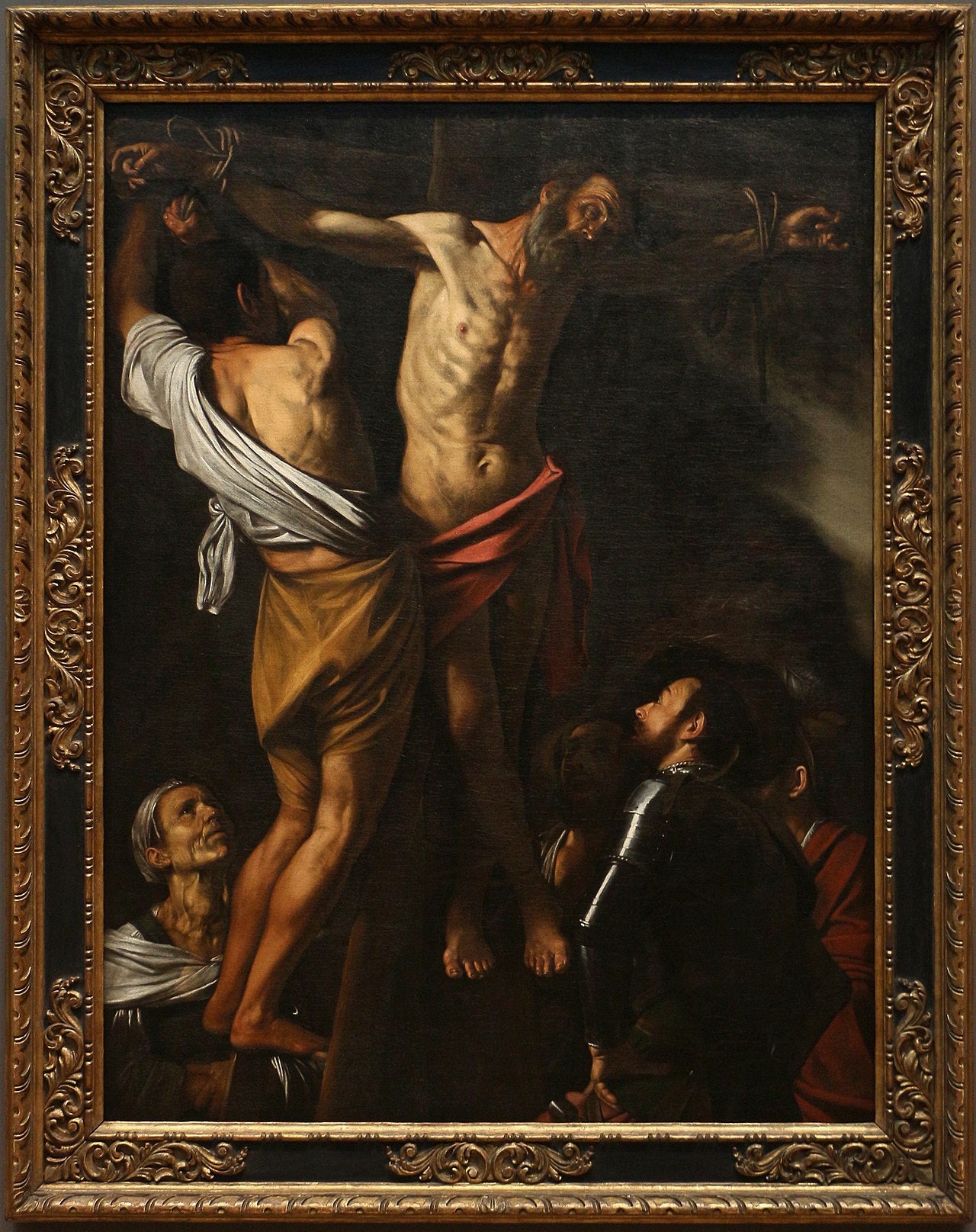 Korsfestelsen av den hellige Andreas - Caravaggio