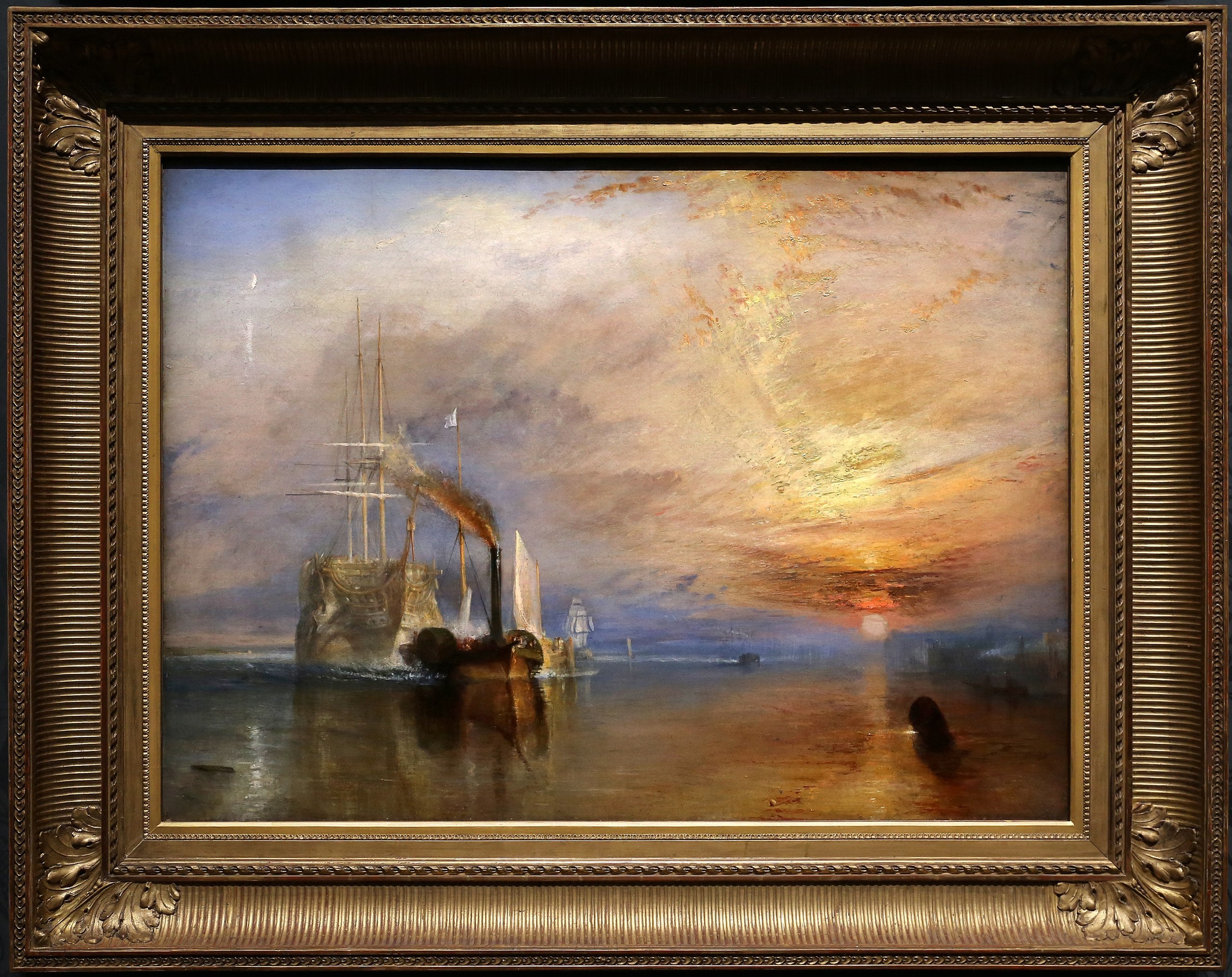 Den Siste Reisen til Téméraire - J. M. W. Turner