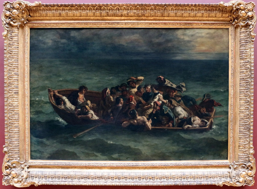 Le Naufrage de don Juan - Eugène Delacroix - Alpha Reproduction