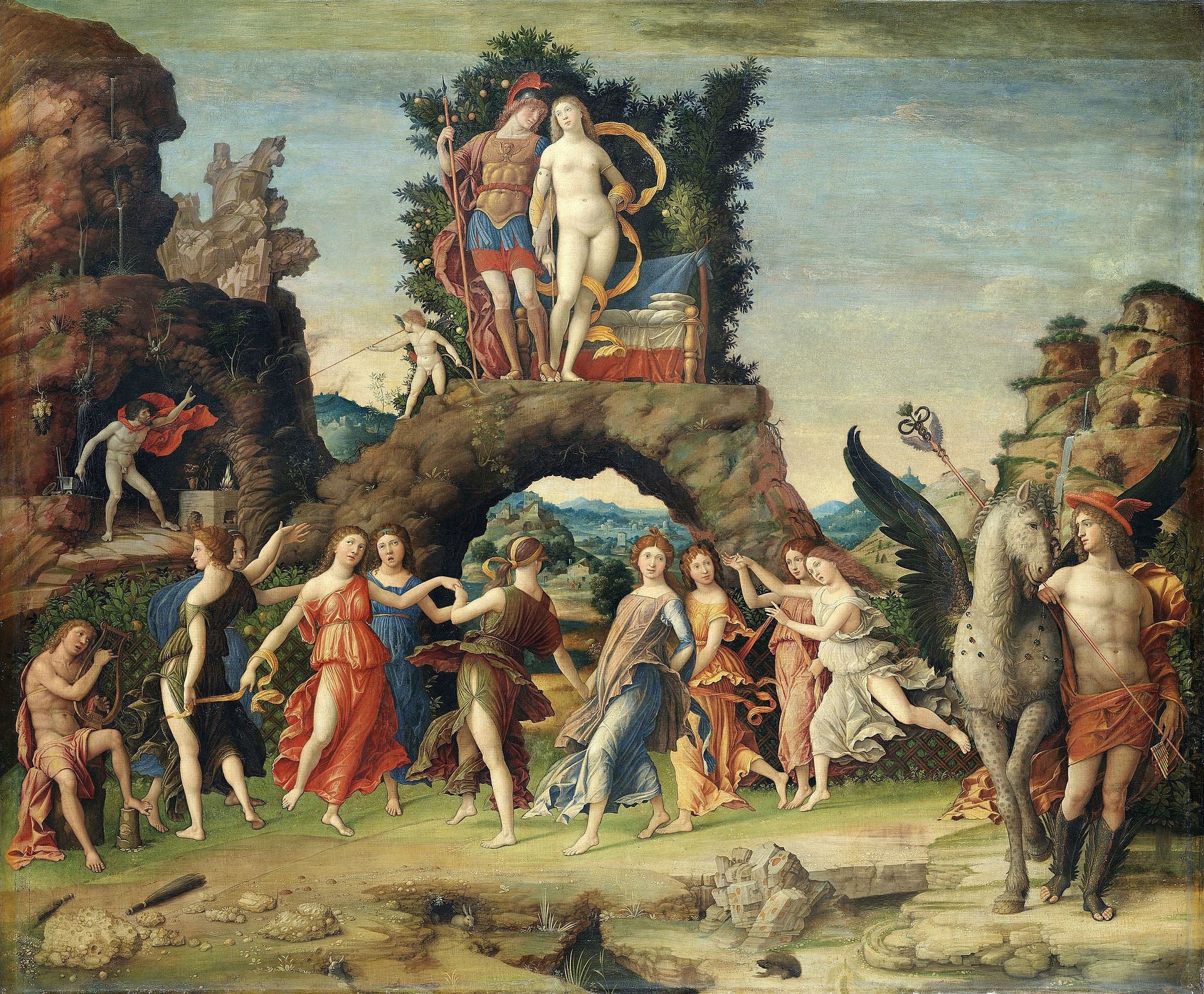 Le Parnasse - Andrea Mantegna