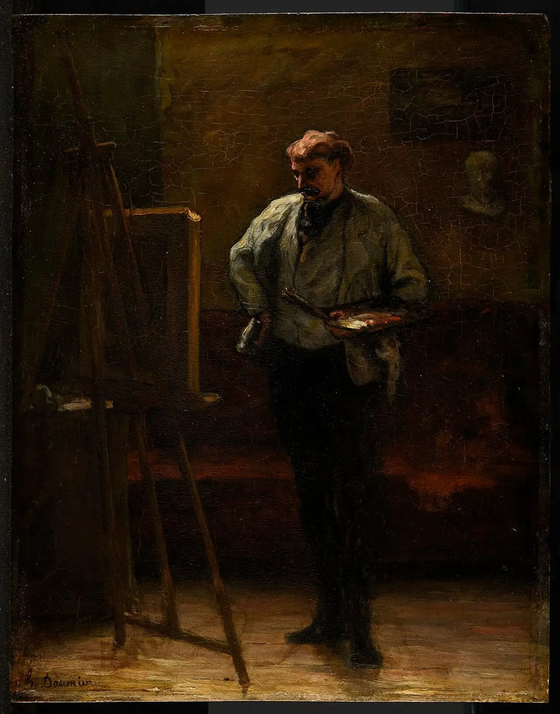 Maleren - Honoré Daumier