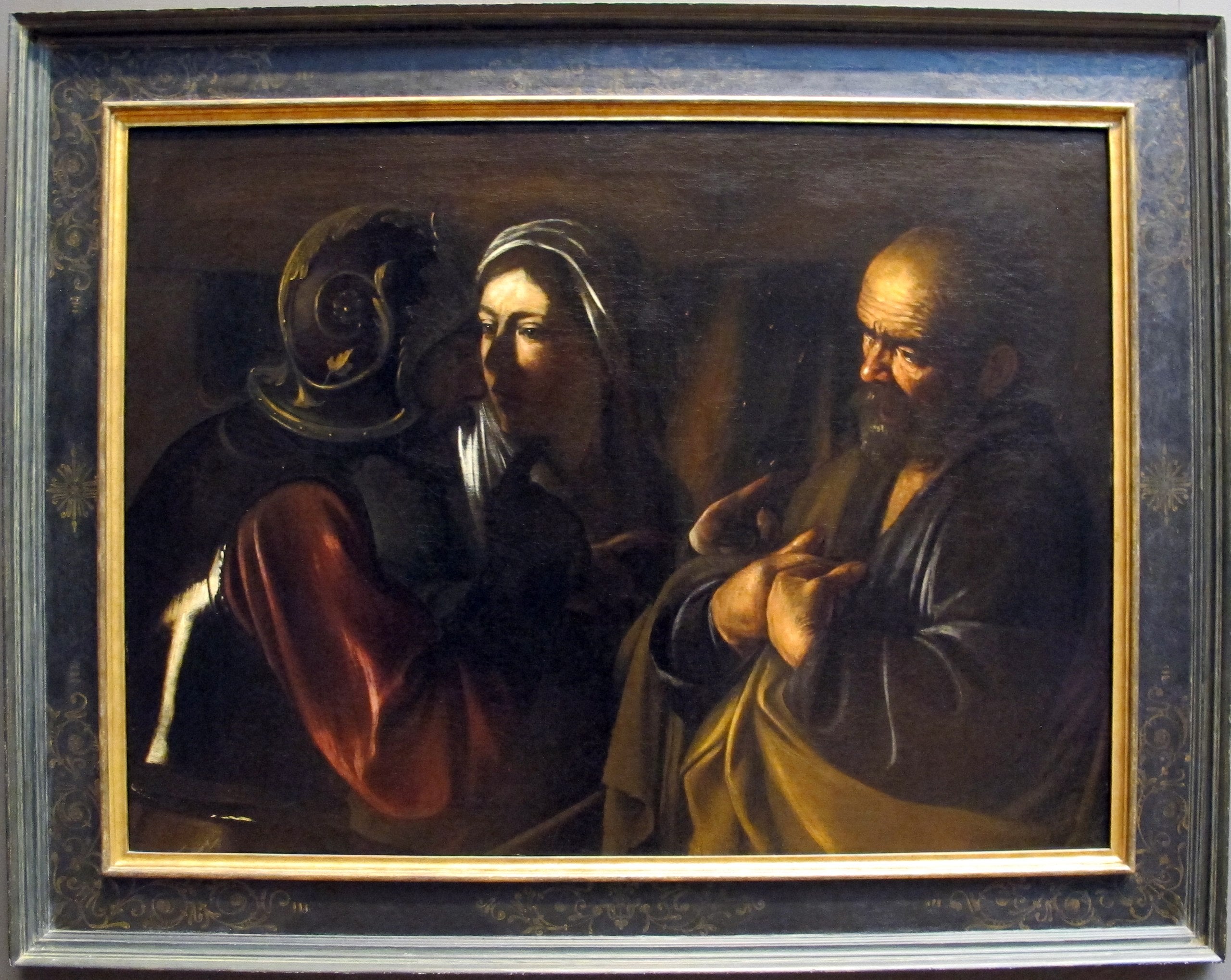 Peters fornektelse - Caravaggio