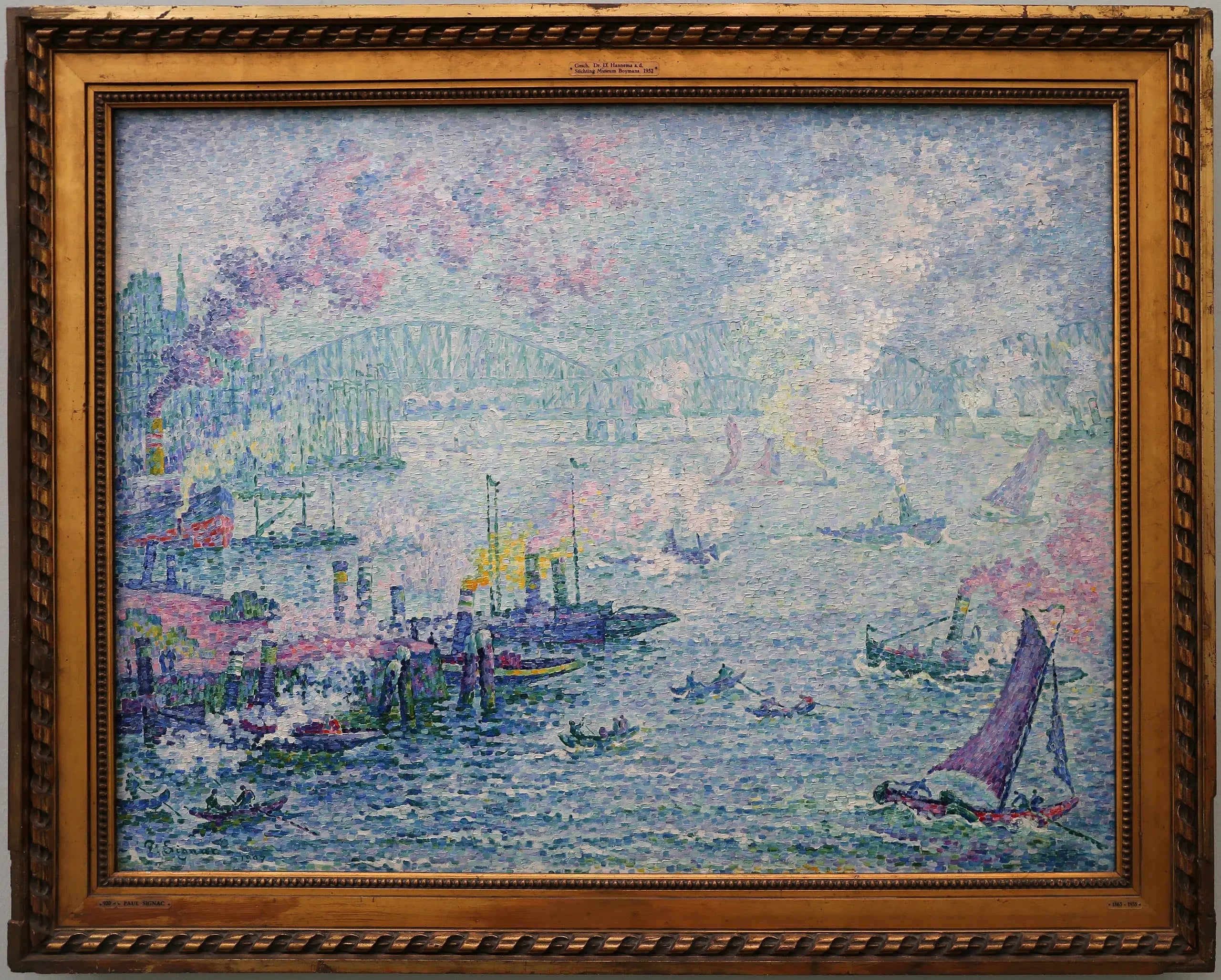 Le port de Rotterdam - Paul Signac - Alpha Reproduction