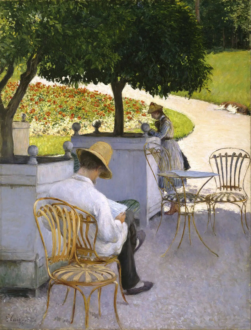 Appelsinene - Gustave Caillebotte