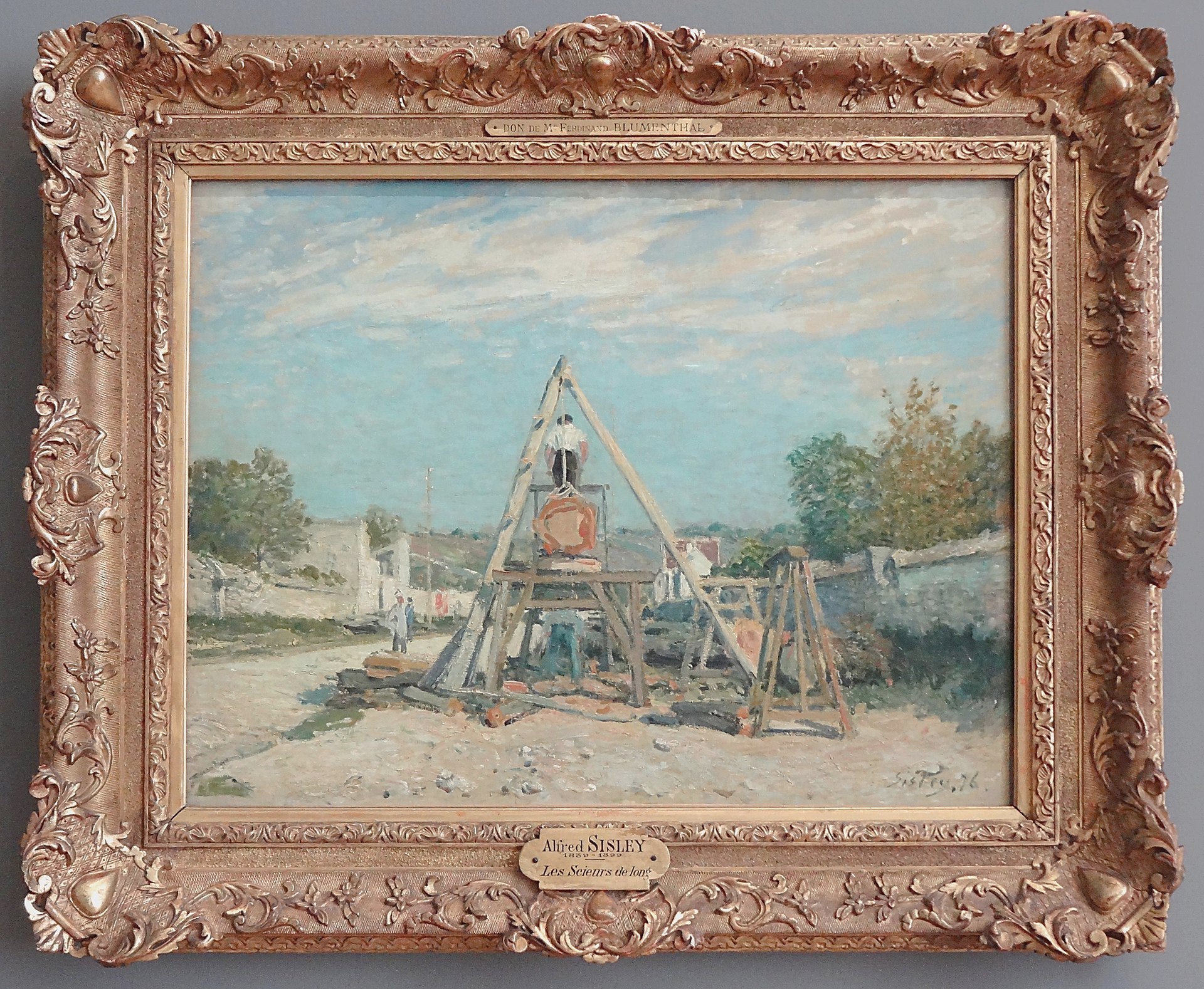 Langsagere - Alfred Sisley
