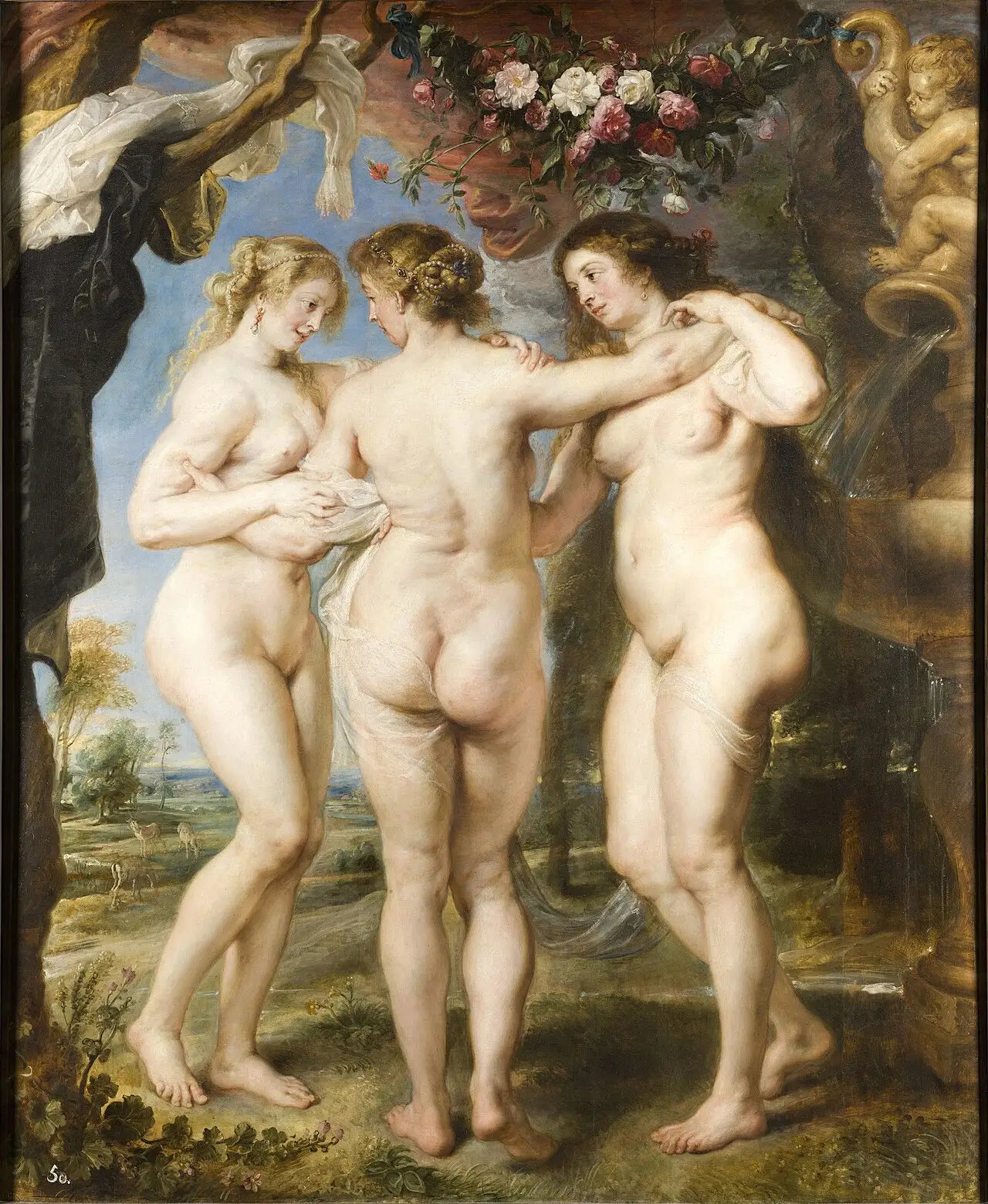 Les Trois Grâces - Peter Paul Rubens - Alpha Reproduction