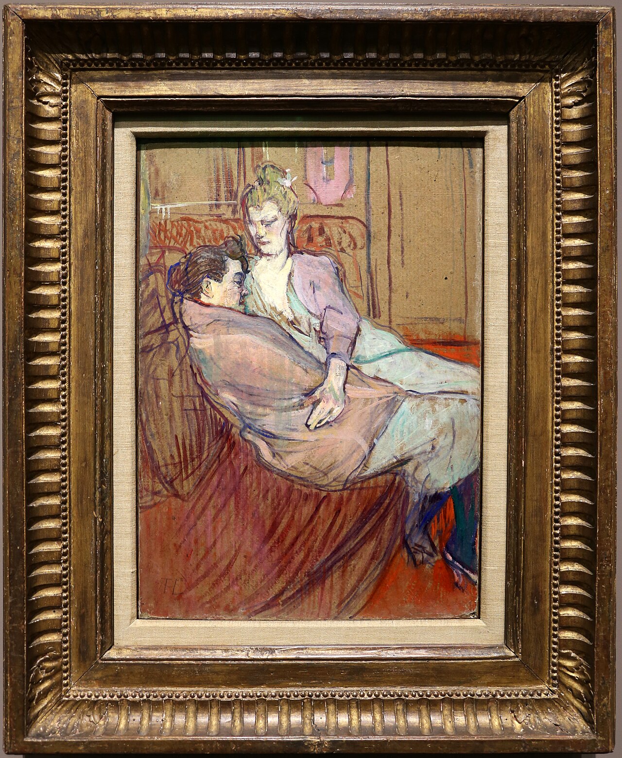 De to vennene - Henri de Toulouse-Lautrec