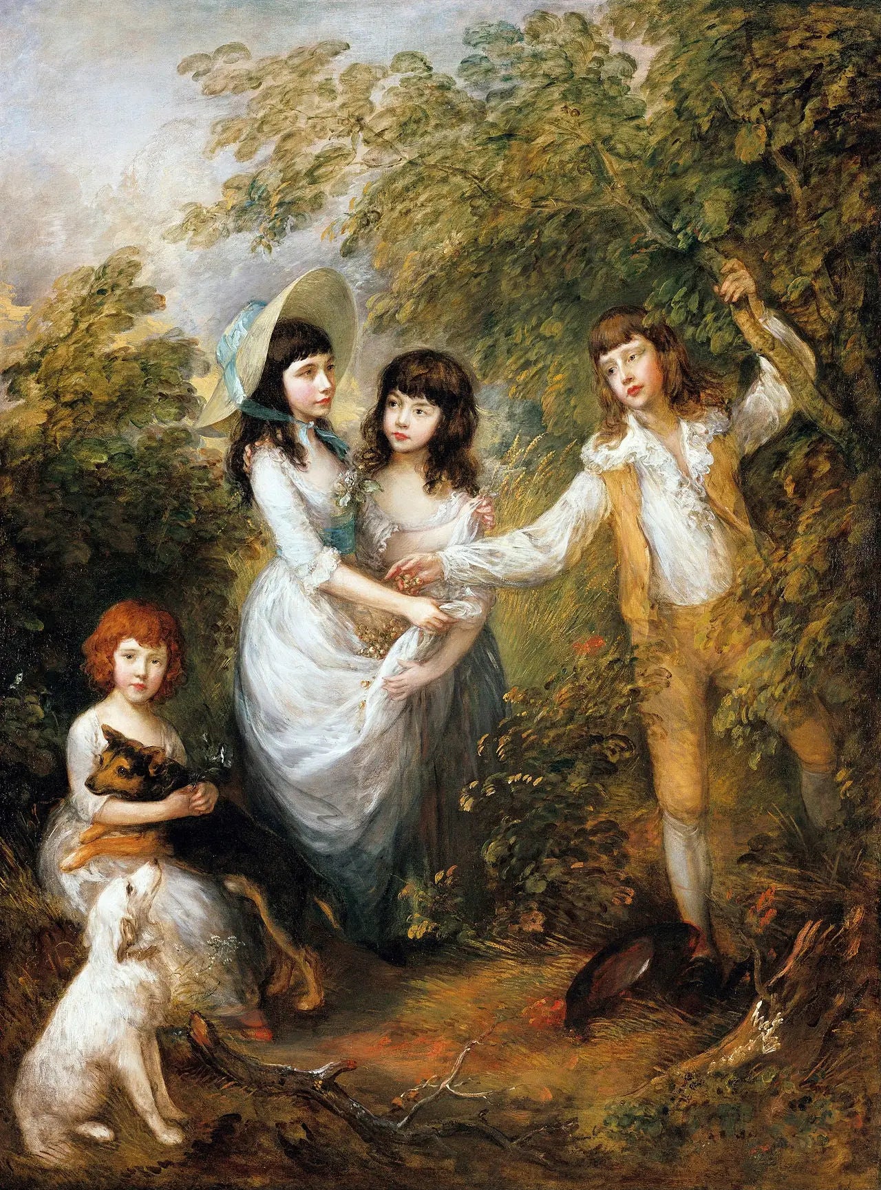 Les enfants de Marsham - Thomas Gainsborough - Alpha Reproduction