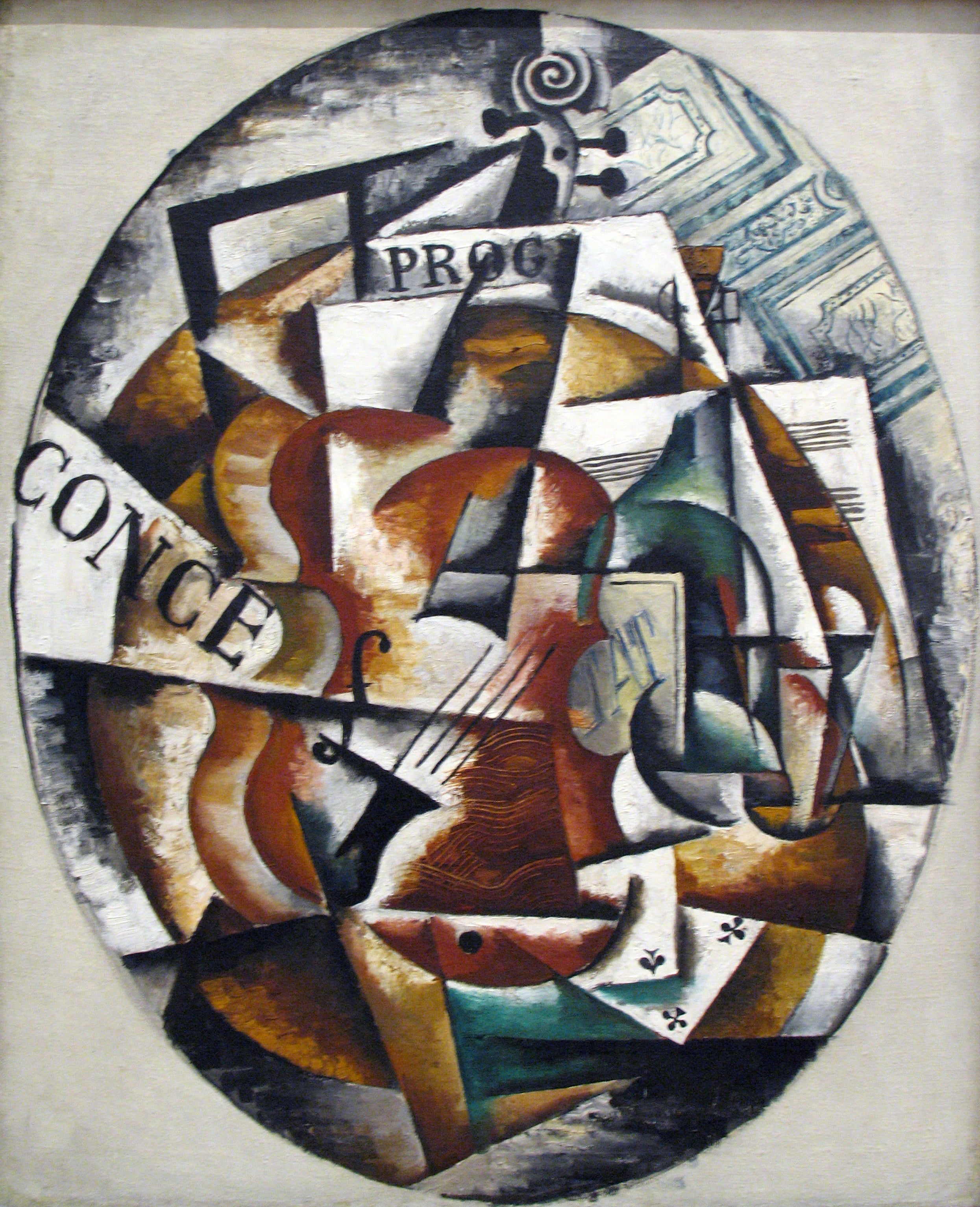 Le violon - Lioubov Popova