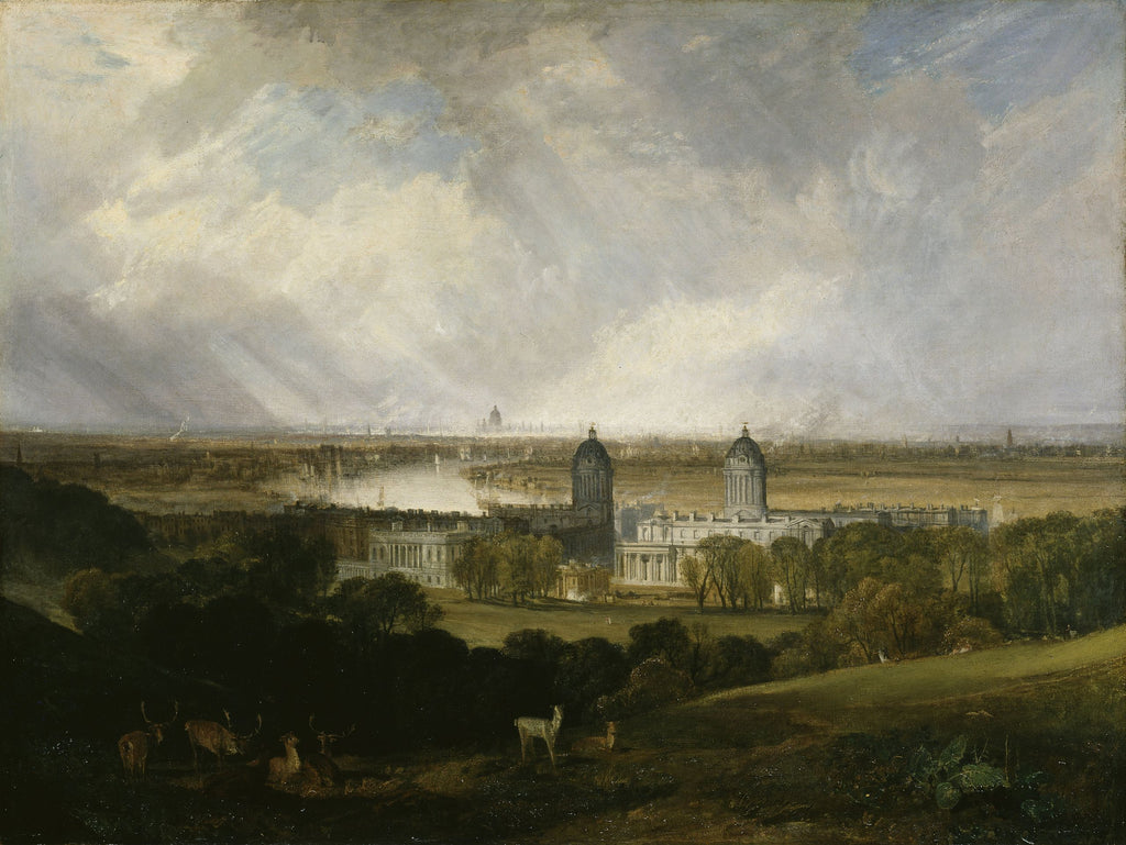 London fra Greenwich Park - J. M. W. Turner