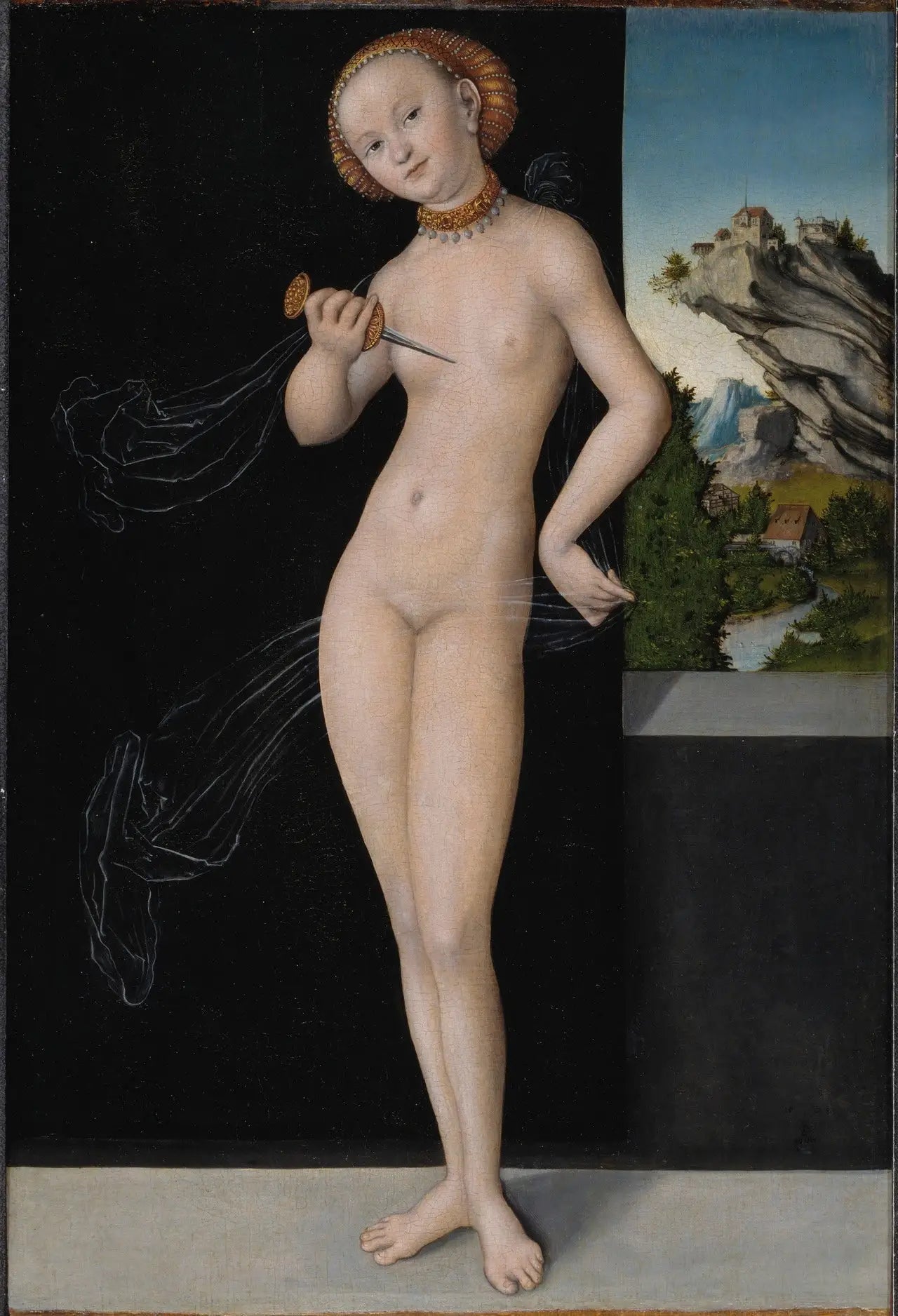 Lucrèce - Lucas Cranach the Elder - Alpha Reproduction