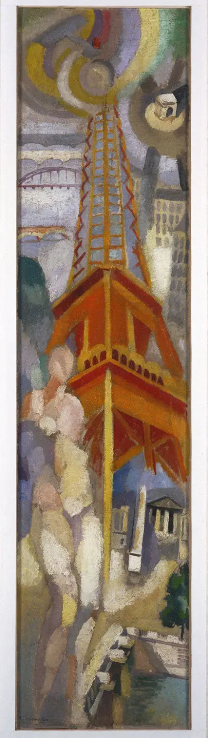 Paris, Kvinne og Eiffeltårnet - Robert Delaunay