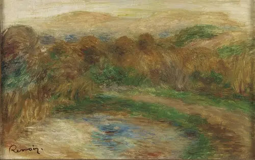 Landskap - Pierre-Auguste Renoir
