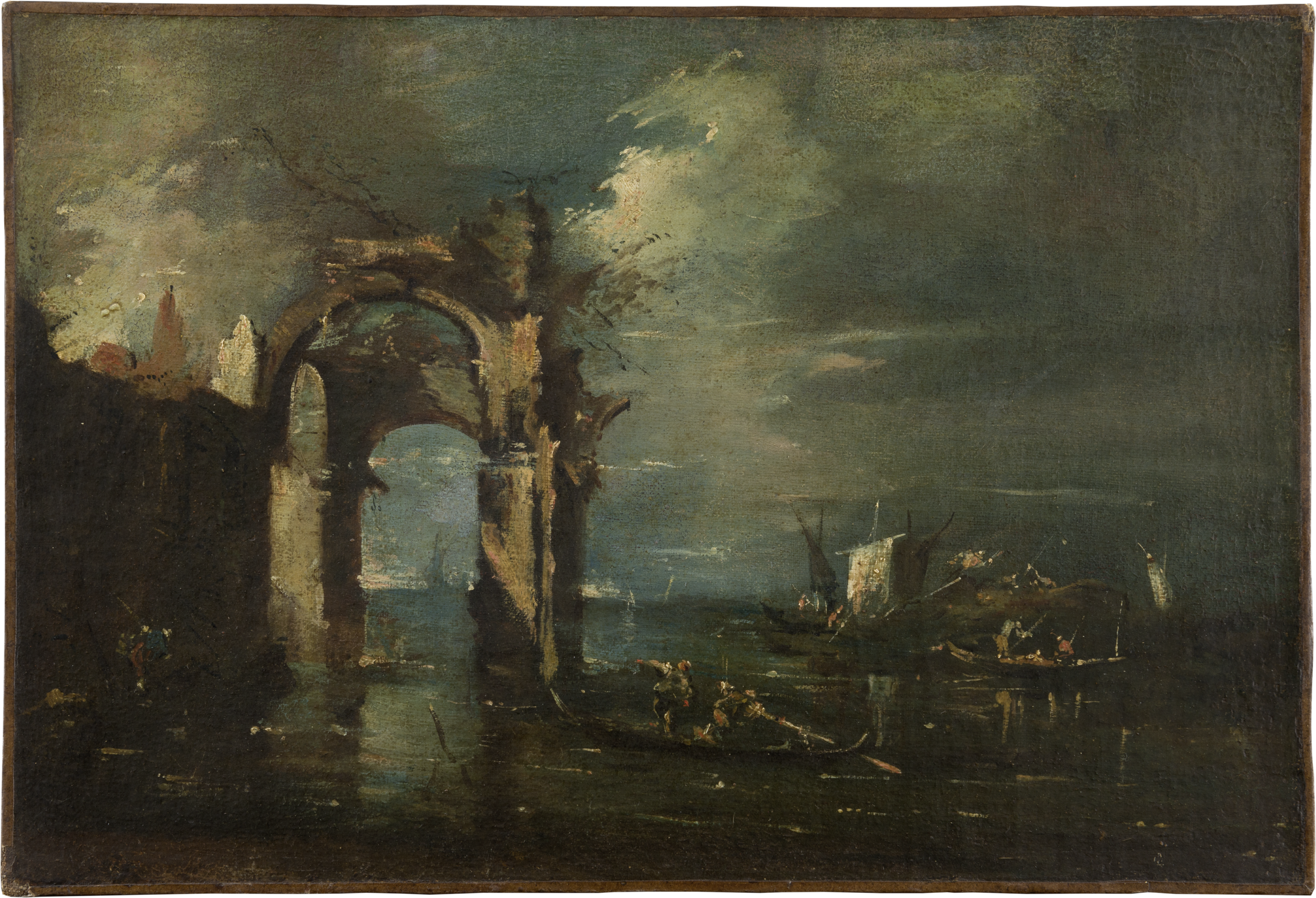 Paysage de lagune - Francesco Guardi