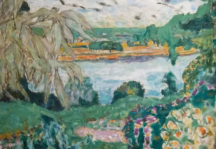Landskap nær Vernon - Pierre Bonnard