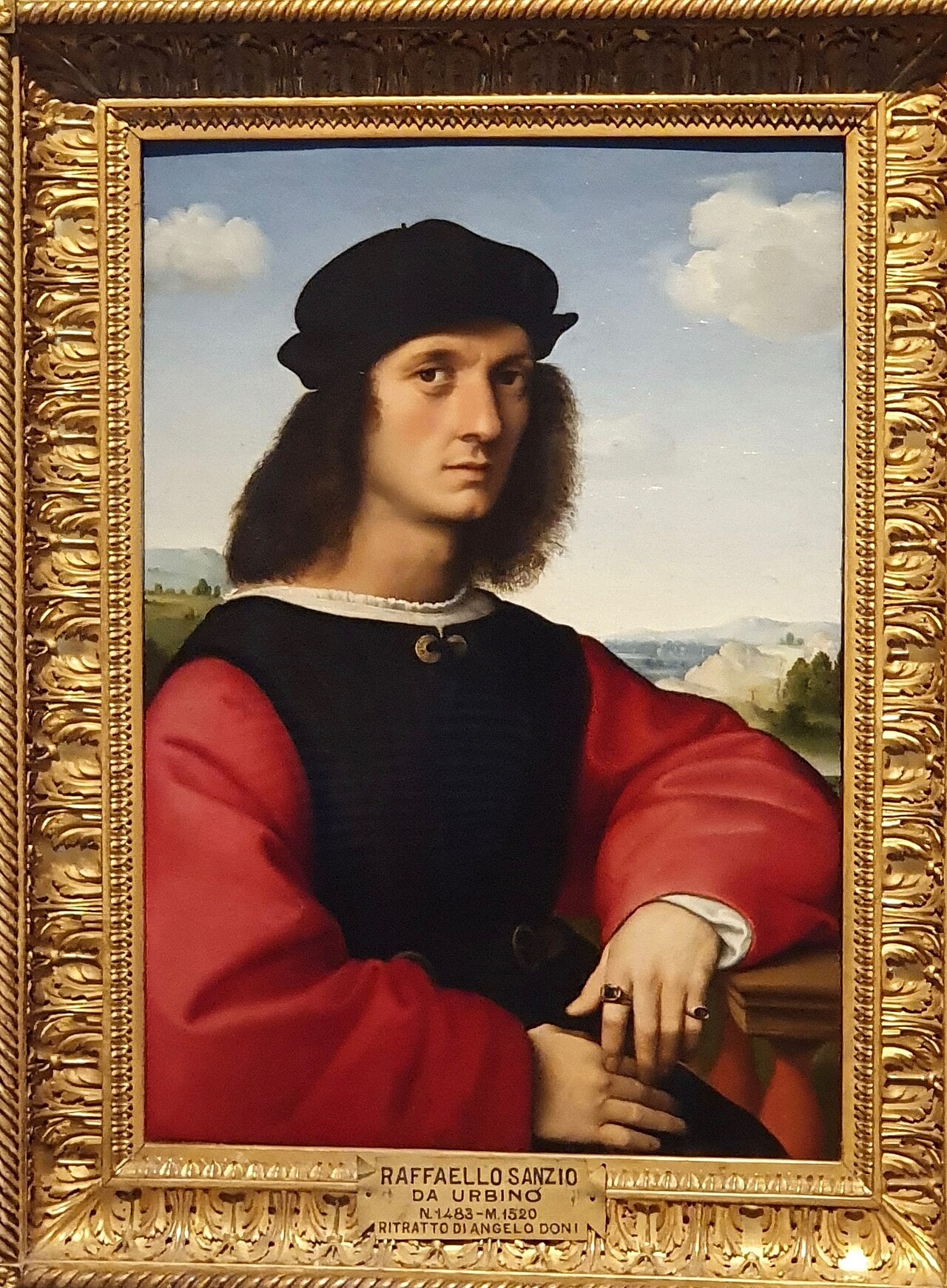 Portrett av Agnolo Doni - Raphael Sanzio