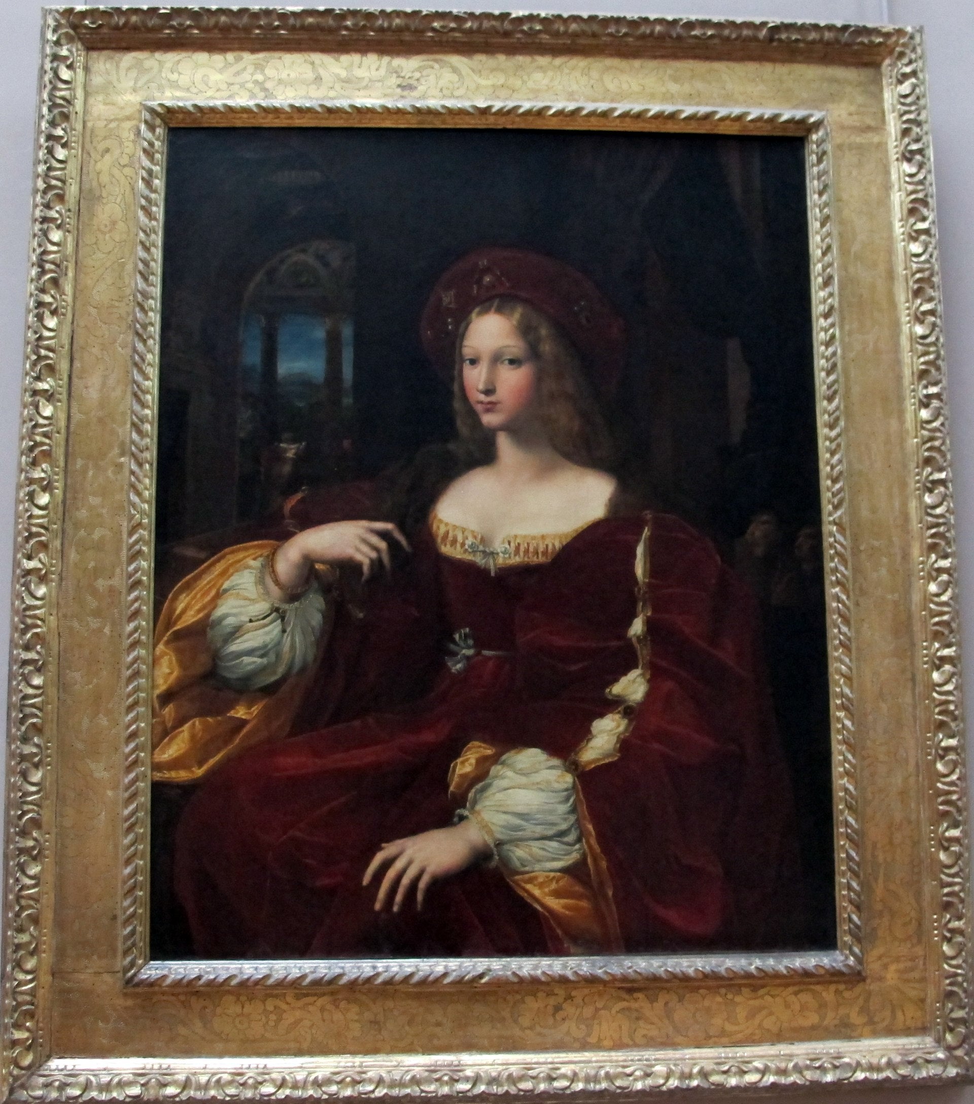 Portrett av Isabelle de Requesens, visekonge av Napoli - Raphael Sanzio