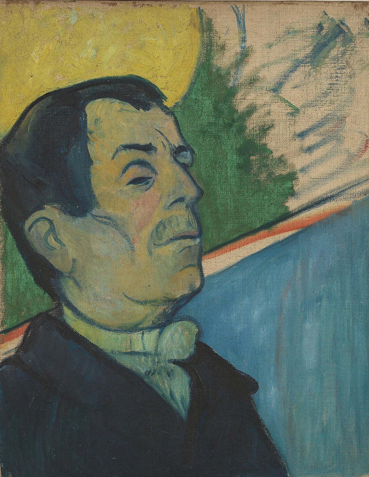 Portrett av mann - Paul Gauguin