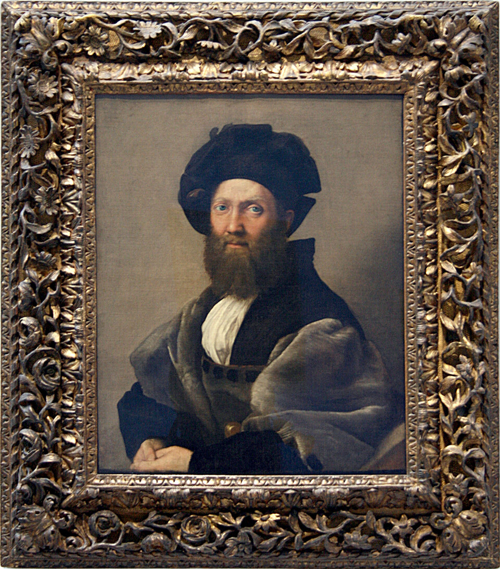 Portrett av Baldassare Castiglione - Raphael Sanzio