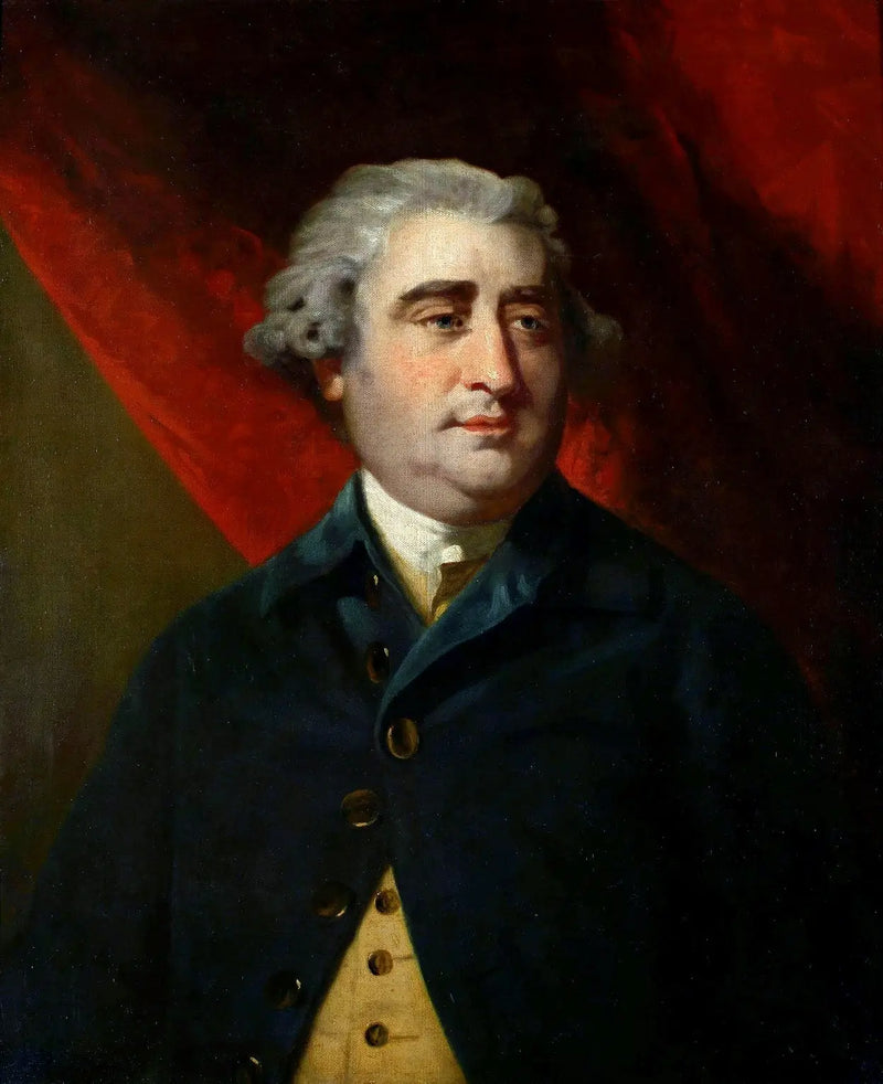 Portrett av Charles James Fox. - Joshua Reynolds