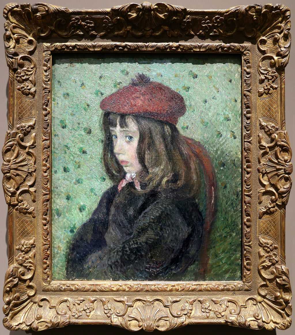Portrett av Félix Pissarro - Camille Pissarro