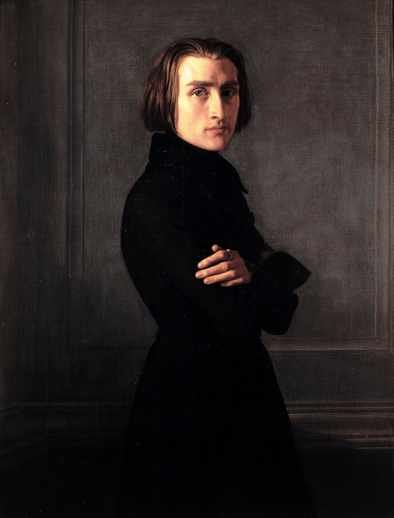 Portrait de Franz Liszt - Henri Lehmann