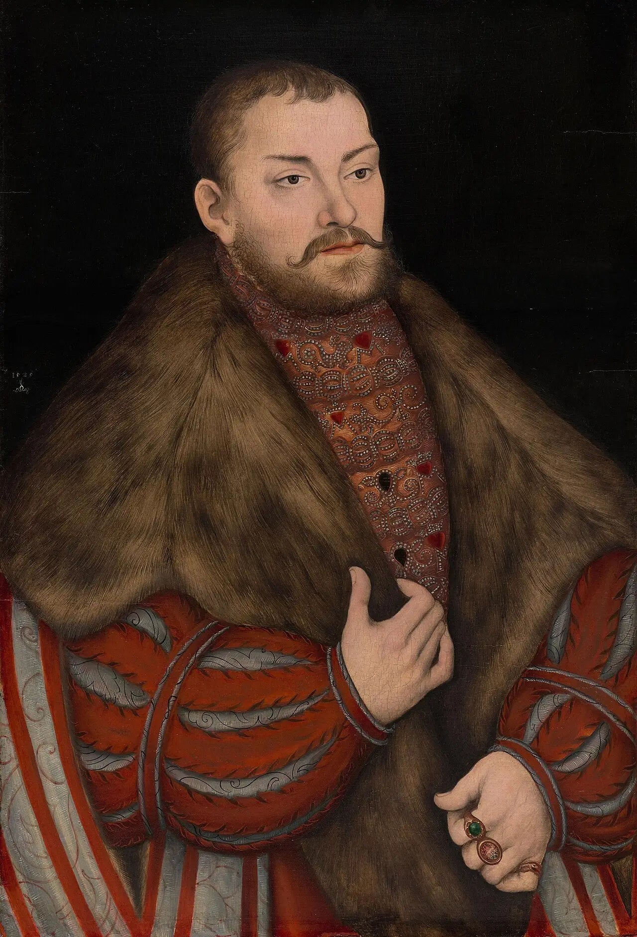 Portrait de Joachim II électeur de Brandebourg (1505-1571) - Lucas Cranach the Elder - Alpha Reproduction