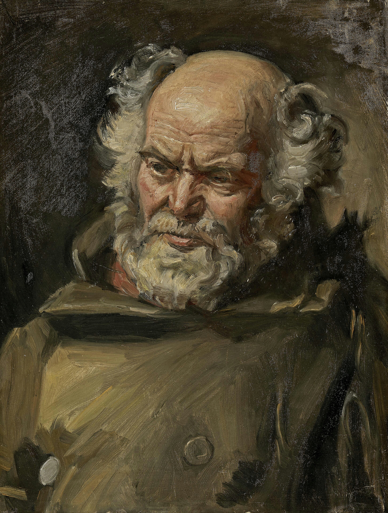 Portrait de Josef Bonatzi. - Michael Peter Ancher - Alpha Reproduction