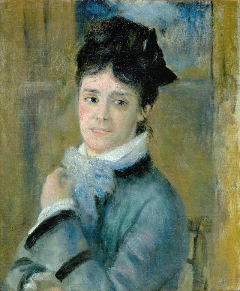Portrett av Madame Claude Monet - Pierre-Auguste Renoir