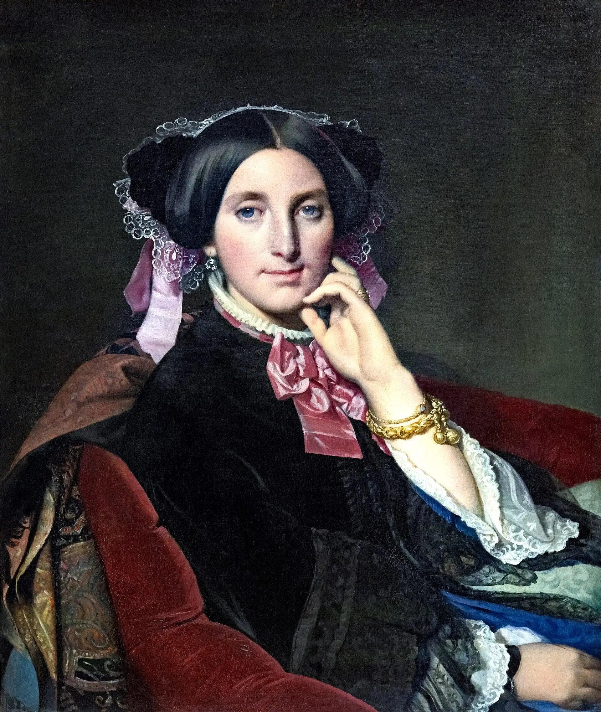 Portrait de Madame Gonse - Jean-Auguste-Dominique Ingres - Alpha Reproduction