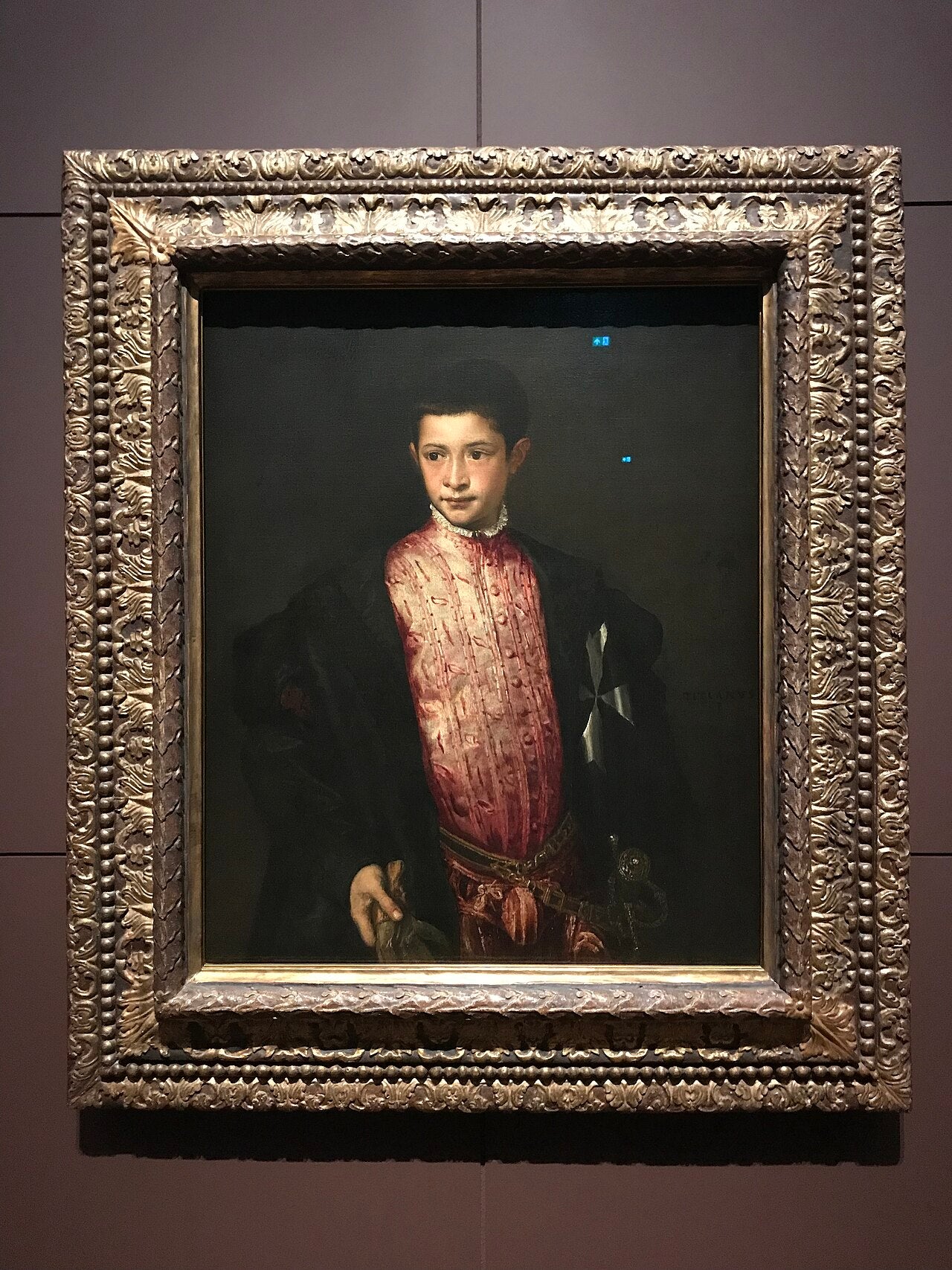 Portrait de Ranuccio Farnèse - Titian