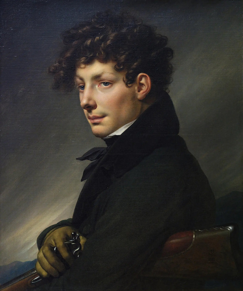 Portrett av ung mann som jeger - Anne-Louis Girodet

Source:
Portrait de jeune homme en chasseur - Anne-Louis Girodet