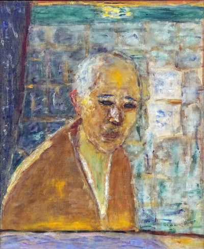 Reproduction du tableau « Portrait de l'artiste par lui-même - Pierre Bonnard » par Alpha Reproduction en peinture à l’huile
