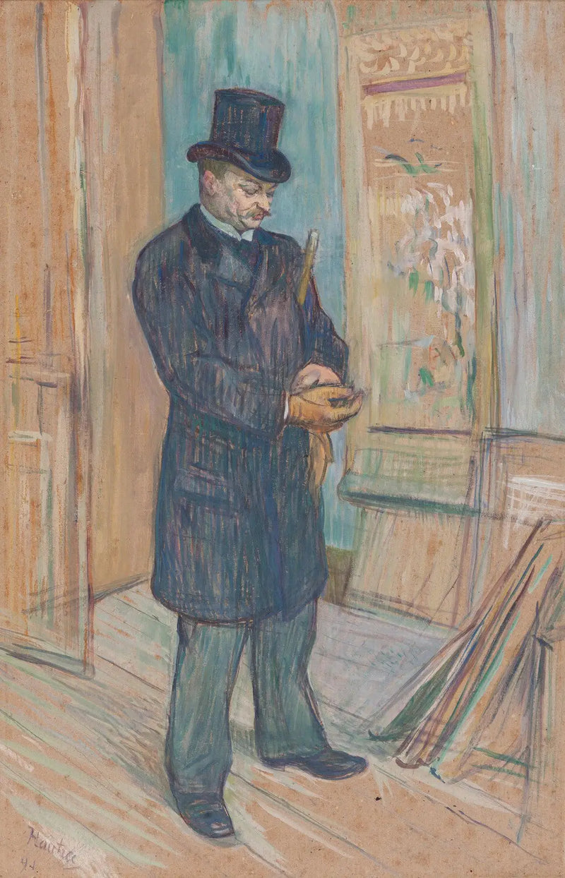 Portrett av Dr. Henri Bourges - Henri de Toulouse-Lautrec